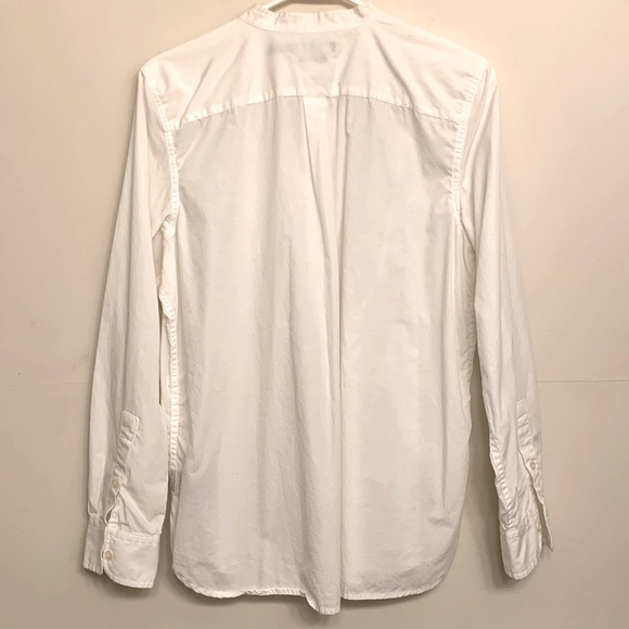 Ralph Lauren White Blouse Long Sleeve Embroidery front - Picture 8 of 15